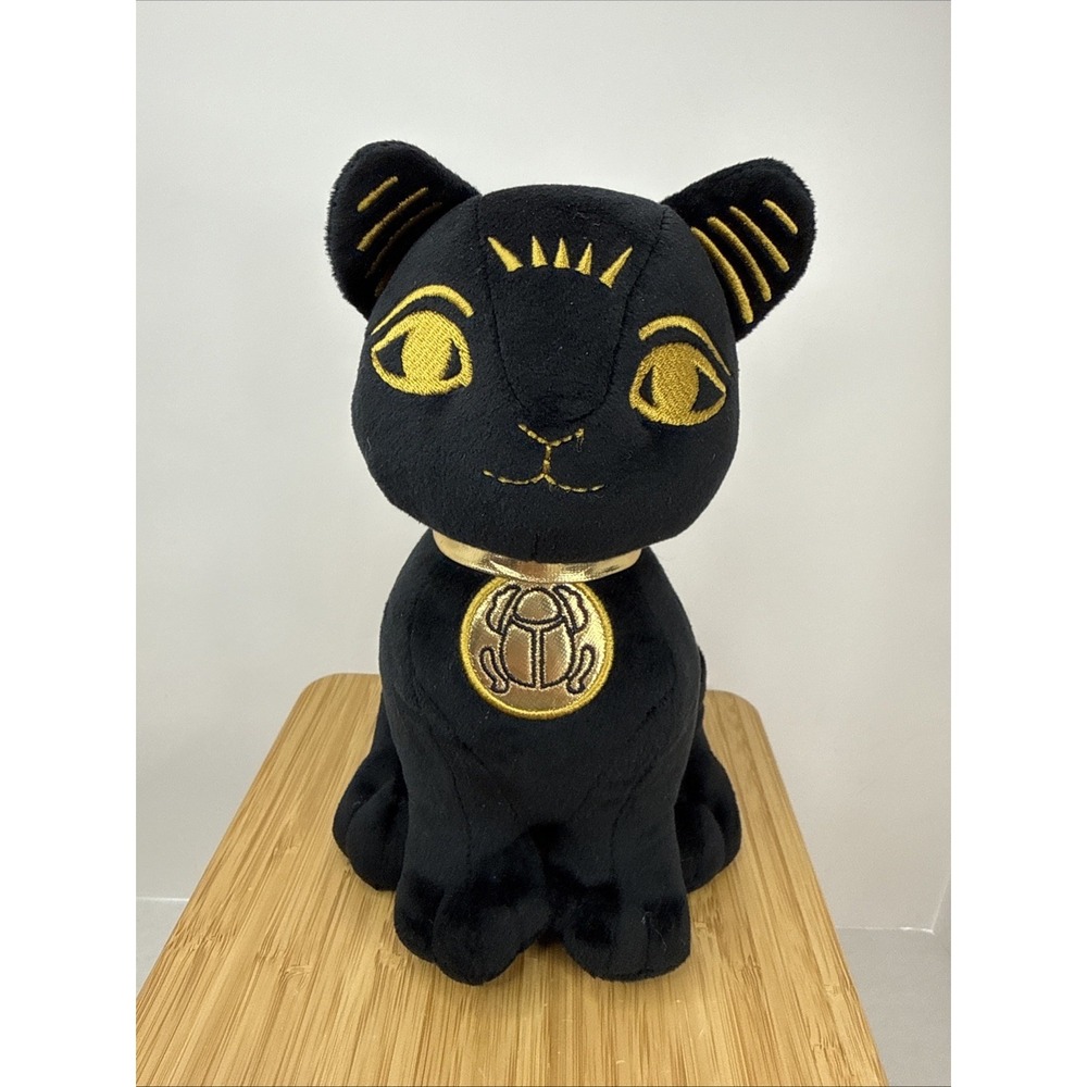 Summit‎ Collection Egyptian Anubis Cat Gold Black Ebros Afterlife Plush Stuffed